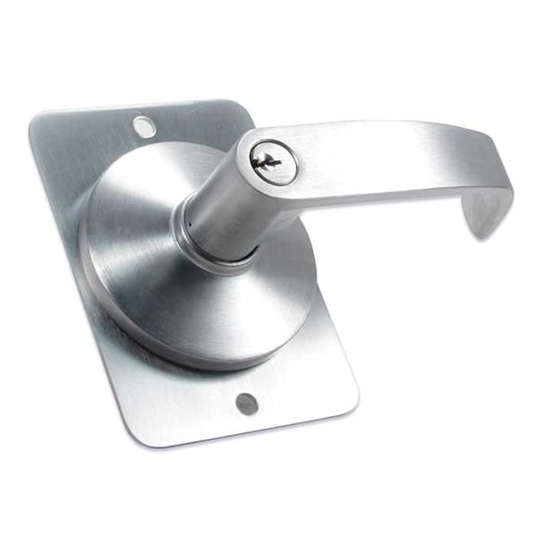 Pro Line Exit Device Trim, Lever, Entry, Aluminum